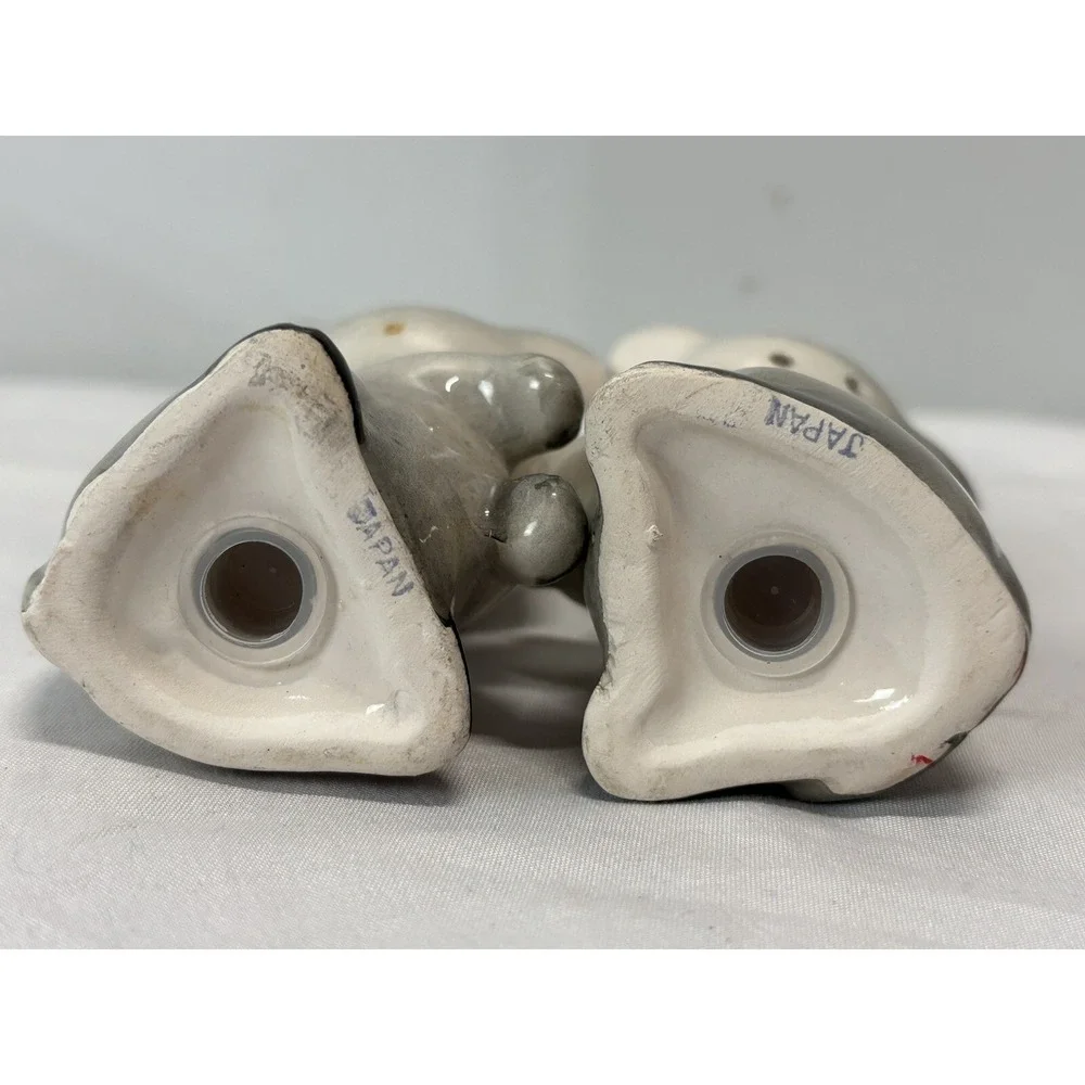 Vtg Kitty Cat Salt And Pepper Shakers Made In Japan
